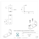 Cantoneira Multiuso Aço Zincado com 3 Furos Fixação 5.2 X 2.6 Cm